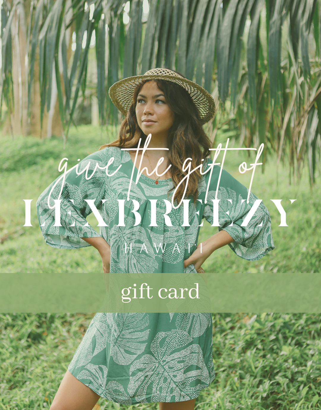 Lexbreezy Hawai'i Gift Card, Gift Cards