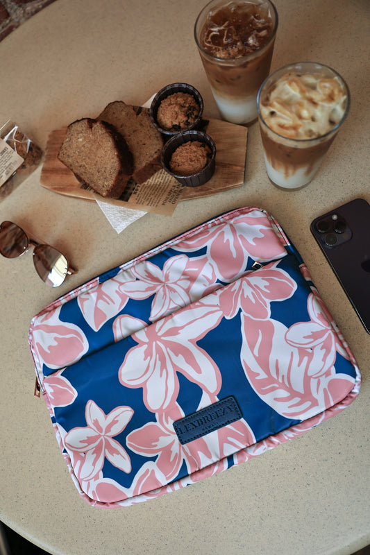 Laptop Case | Pua Melia Blue Lagoon