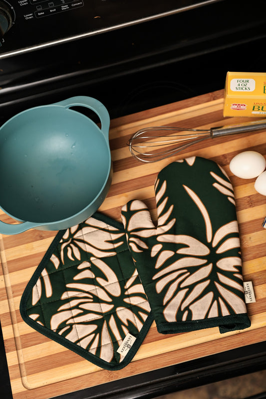 Kitchen Set | Monstera Green