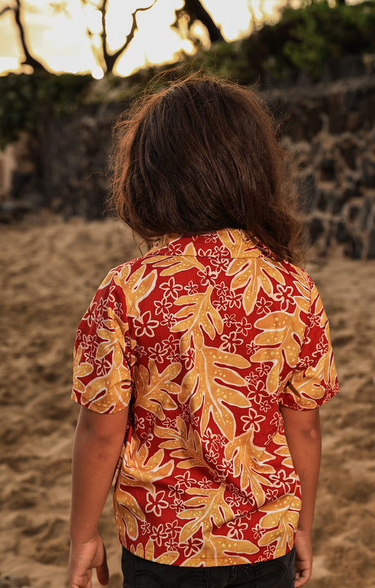 Keiki Aloha Shirt | Pua Lauaʻe