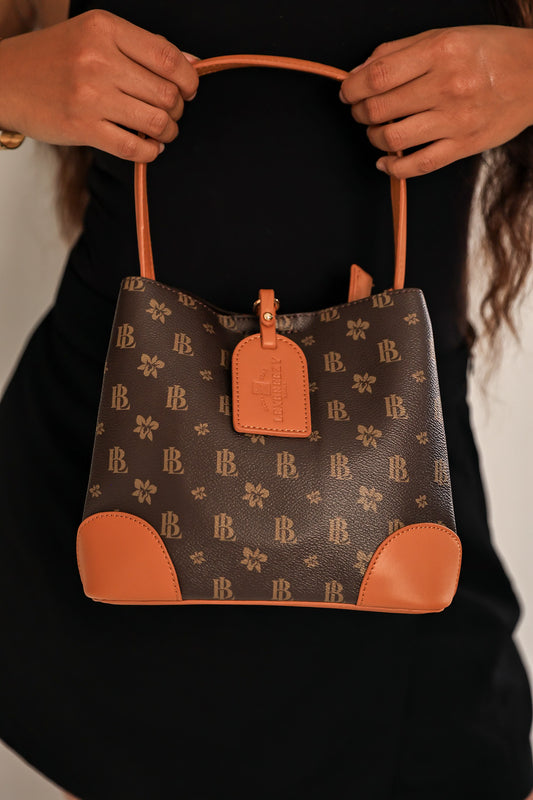 Mini Pakeke Bag | LB Monogram Brown