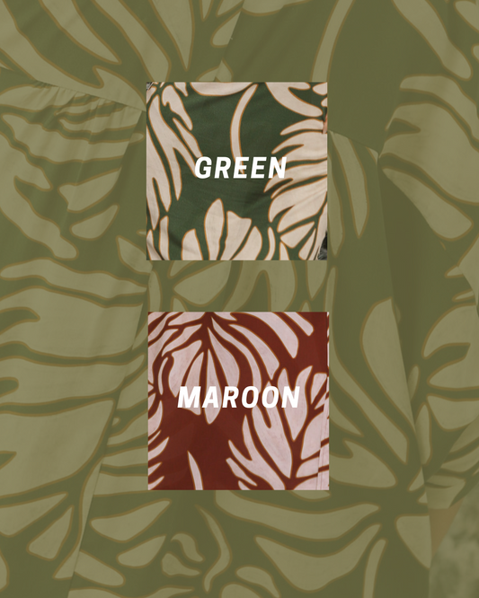 Men's Aloha Shirt | Holiday Monstera (KALA MAI)