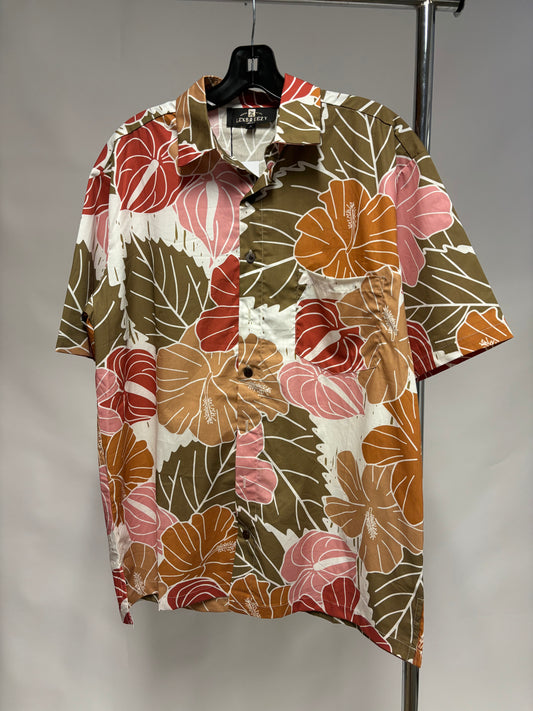 Men's Full Button Down Aloha Shirt | Island Vintage Tropical