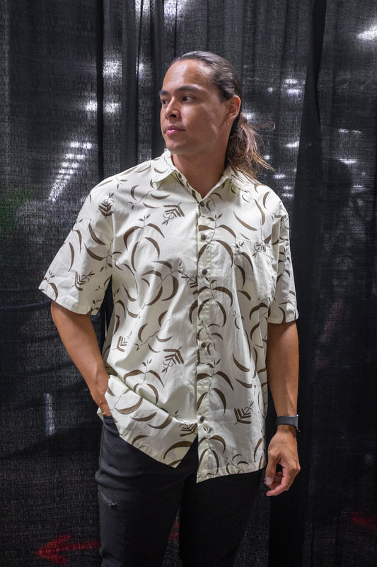 Men's Full Button Down Aloha Shirt | Koa