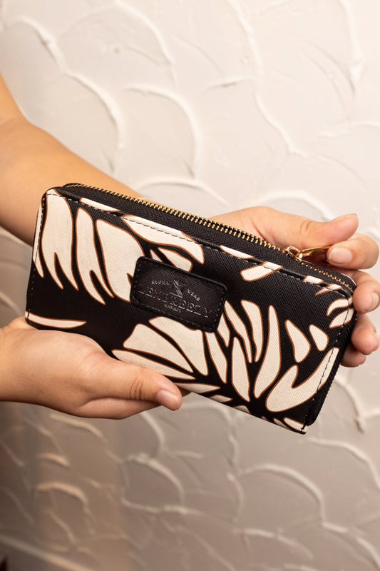 Wallet | Monstera Black