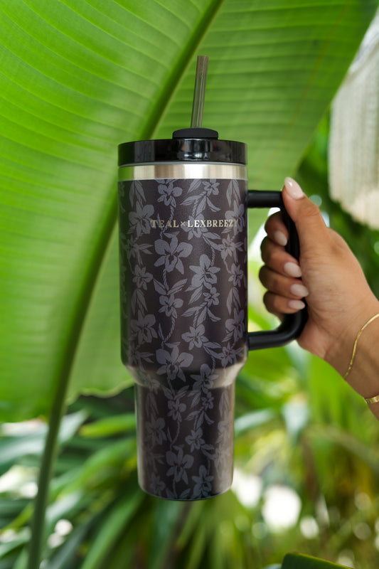 Inu Tumbler | Orchid Ti Leaf Black ABT x LBH