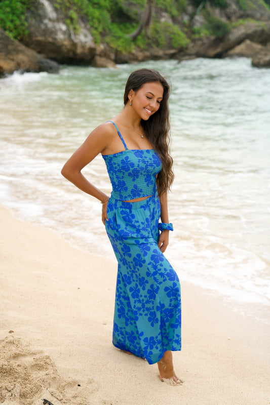 Rumi Bandeau | Island Retro Blue