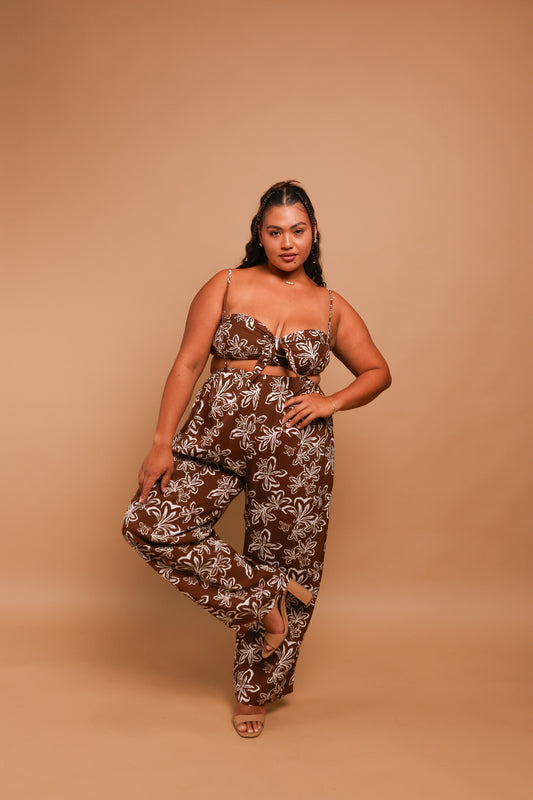 Keila Two-Piece Jumper | Naupaka Cocoa